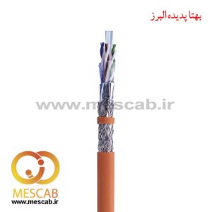 کابل شبکه Cat6 SFTP تمام CCA مغزی 0.50