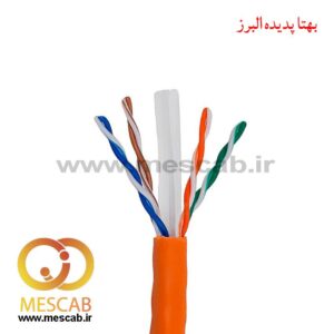 کابل شبکه Cat6 UTP تمام CCA مغزی 0.5